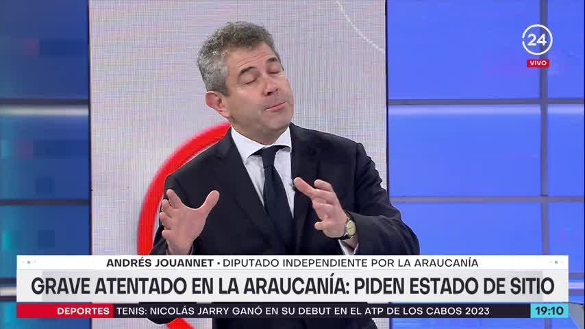 Diputado Jouannet: Los militares no están donde tiienen que estar