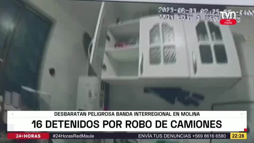 16 detenidos en operativo simultáneo interregional