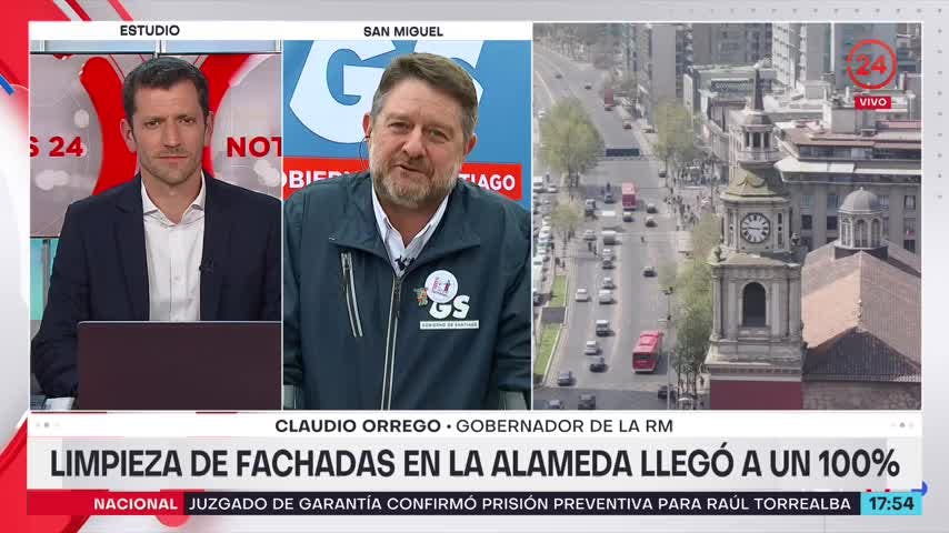 Gobernador Orrego y polémica por idea de cambiar nombres de calles en Santiago: “Si a alguien divide a los vecinos, quizás no es lo más conveniente”