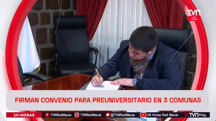 Firman convenio para preuniversitario en 3 comunas