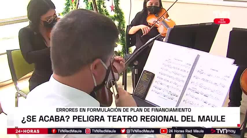 Peligra el Teatro Regional del Maule