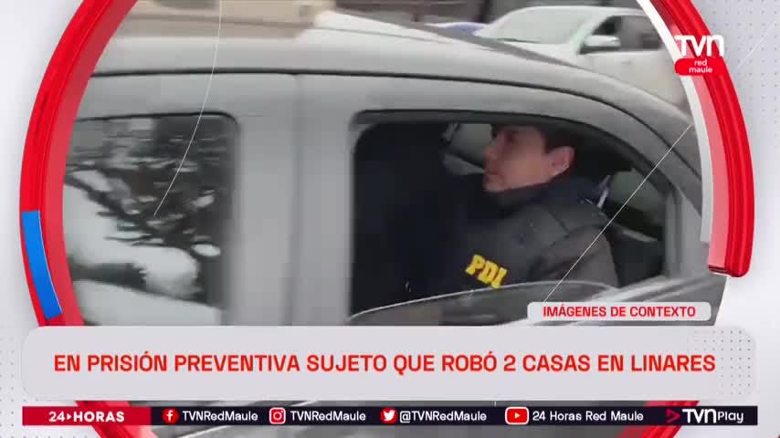 En prisión preventiva sujeto que robó 2 casa en Linares