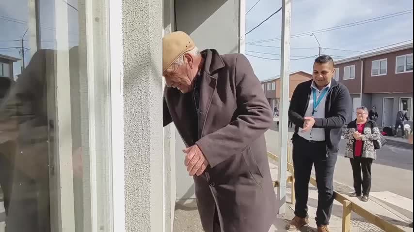 Dejaron la calle por una casa propia