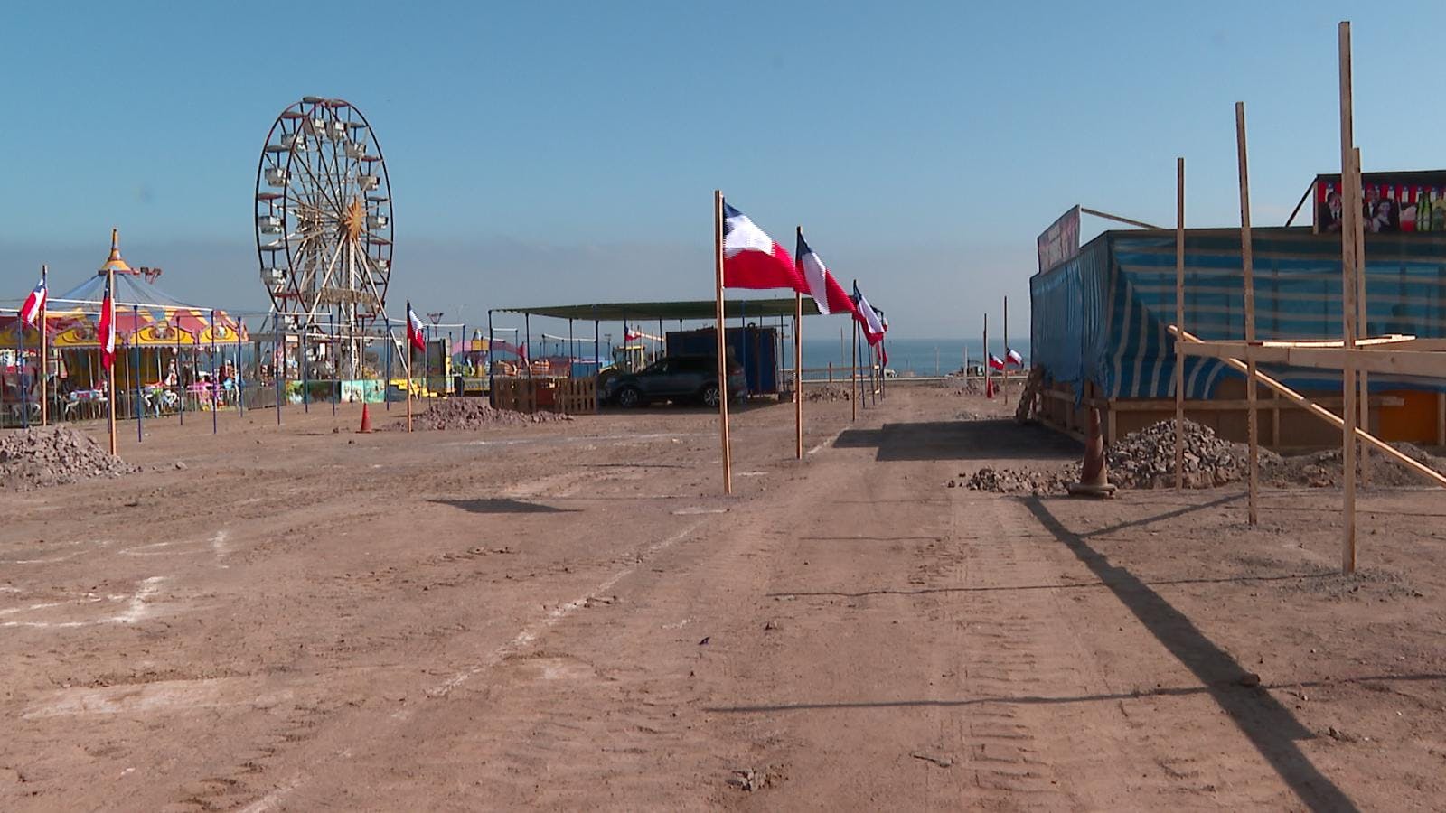 Ramaderos de Antofagasta ya comenzaron a instalar sus fondas