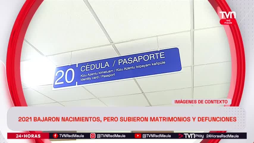 Bajaron nacimientos, pero subieron matrimonios y defunciones en 2021