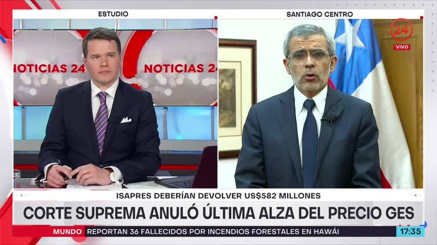 Ministro Cordero y crisis de las isapres: “Requiere un acuerdo político representado en una ley que está en tramitación”