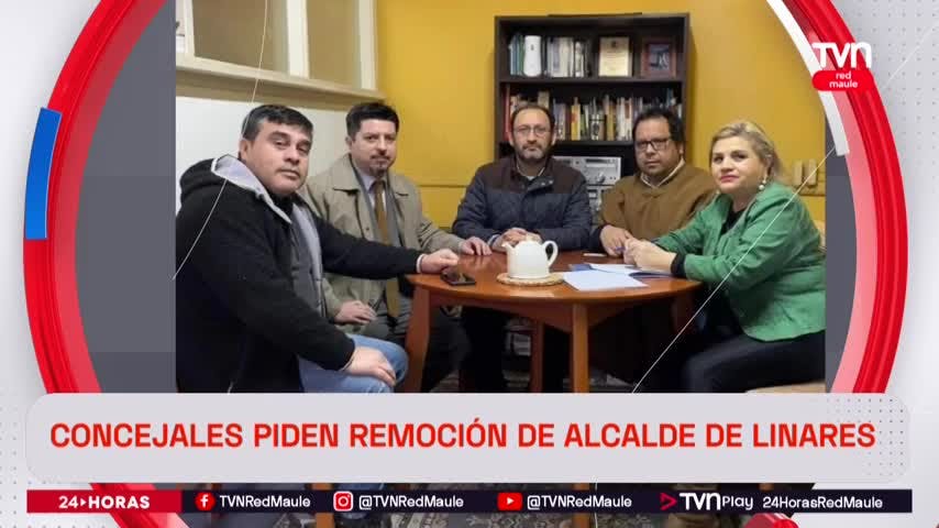 Concejales piden remoción de alcalde de Linares