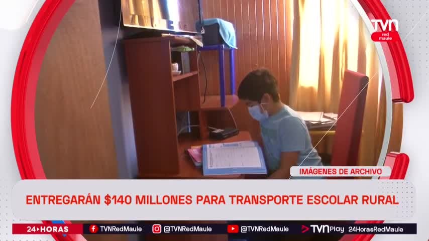 Entregarán $140 millones para transporte escolar rural