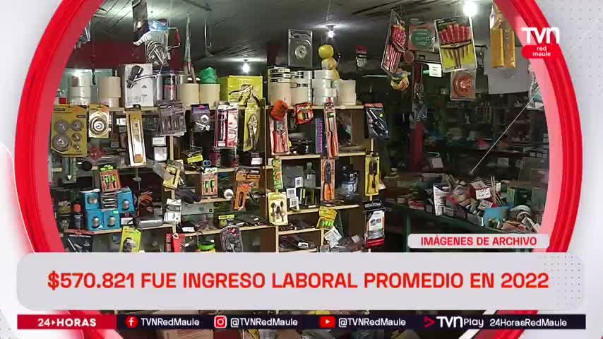$570.821 fue el ingreso laboral promedio en 2022