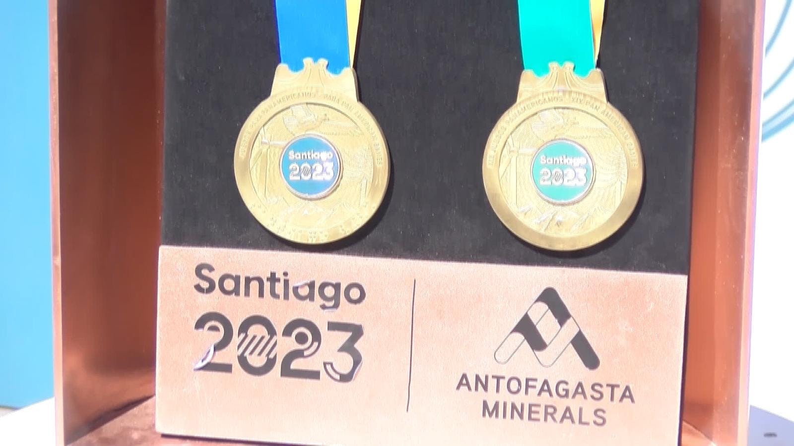 Con cobre de la región se fabricaron las medallas de los próximos juegos panamericanos Santiago 2023