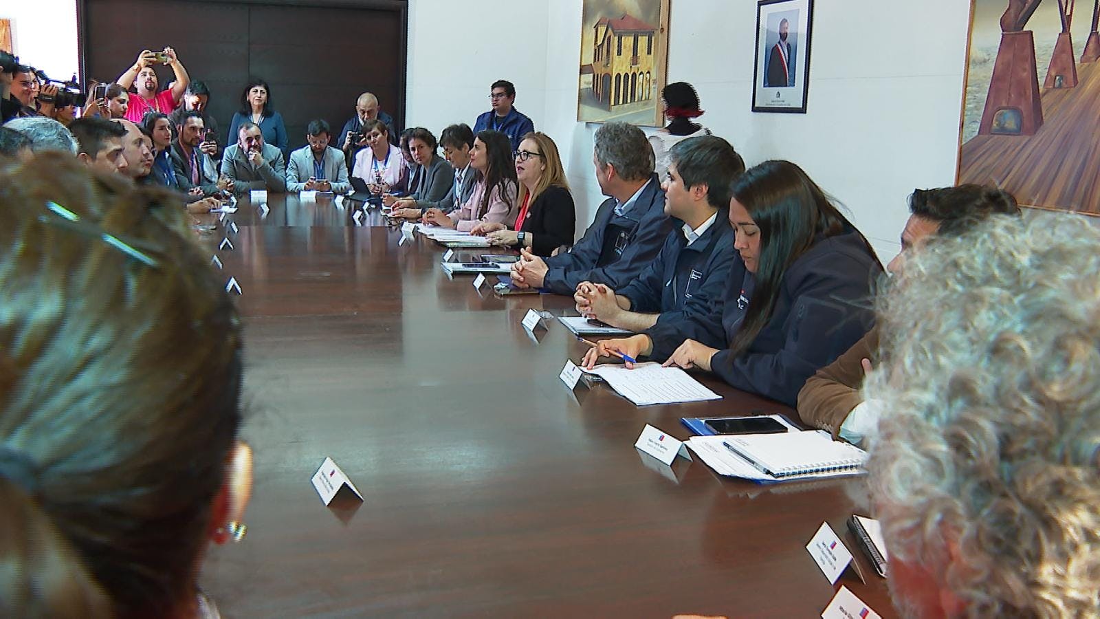 Ministros de estado encabezan gabinete regional 