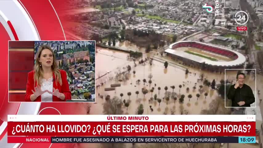 Meteoróloga por lluvias en Santiago: “En la RM podría superar los 60 mm, lo que es mucho”