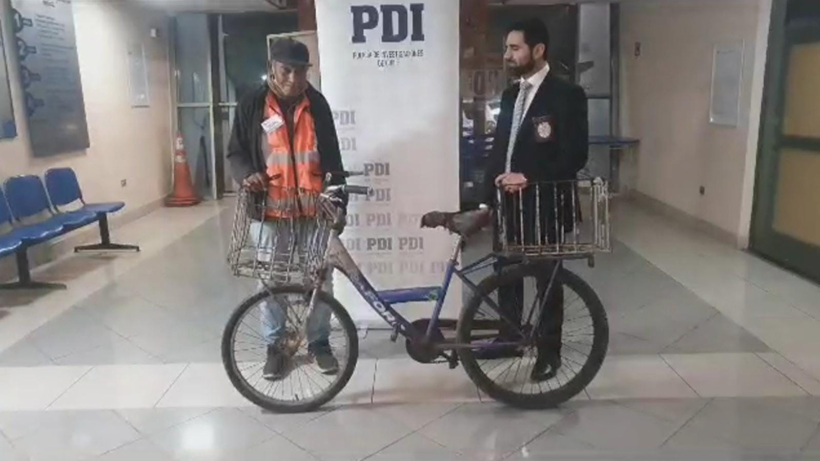 Recuperan bicicleta robada a suplementero