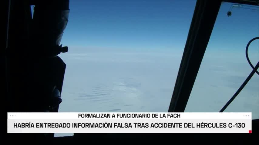Formalizan a funcionario de la Fach