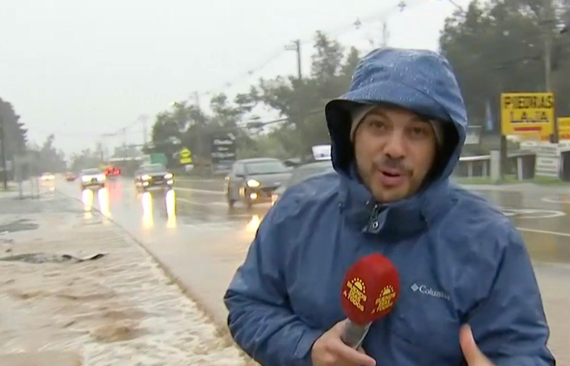 Intensa jornada de lluvias: Así despertaron los puntos críticos de la RM