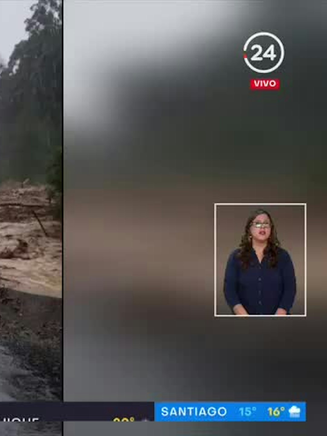 "No hay terreno que resista esto": en Curicó cayeron 265 milímetros en tres días