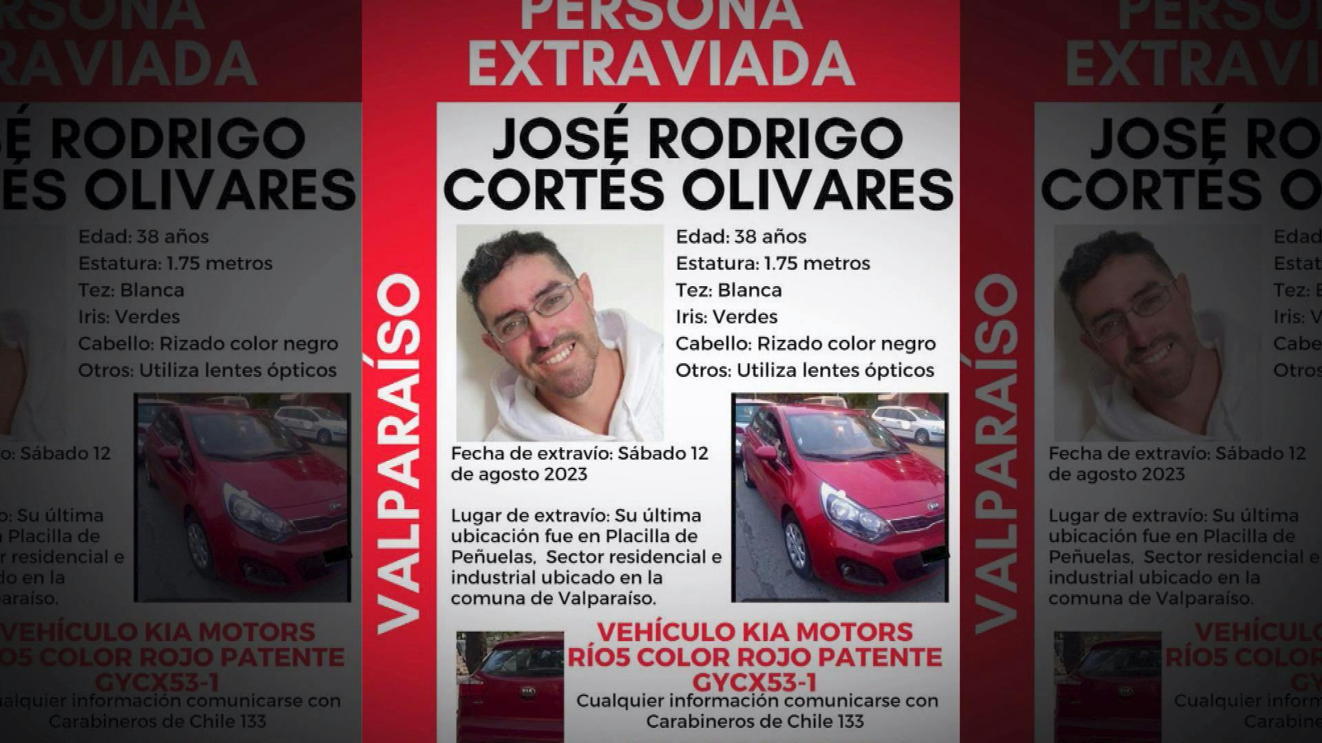 Extraña desaparición de constructor de Placilla preocupa a su familia más cercana