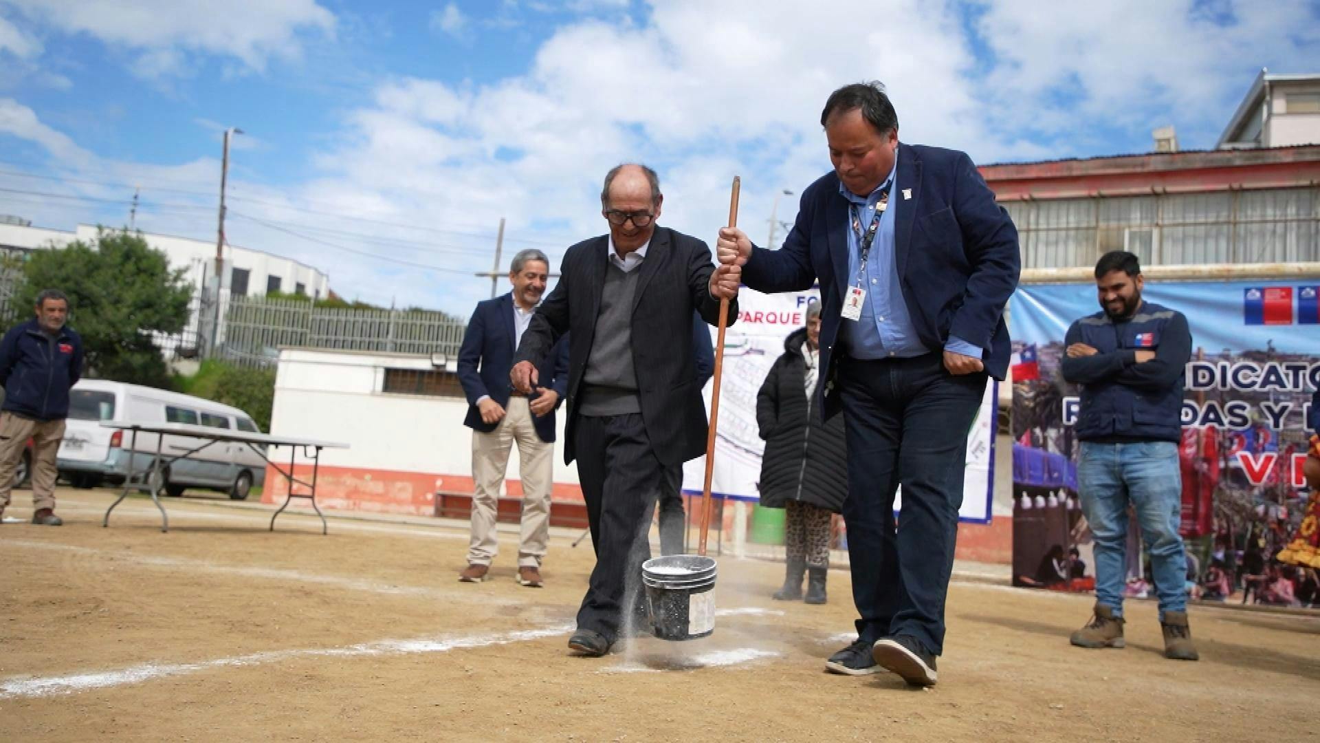 Parque Alejo Barrios se prepara con anticipación para las Fiestas Patrias