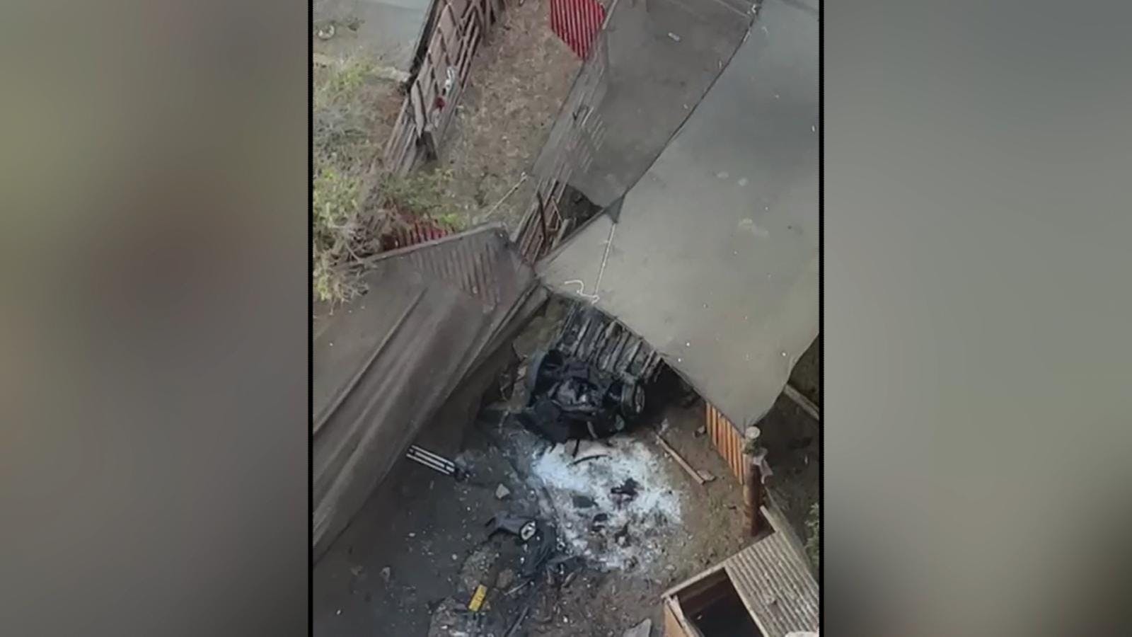 Taxista denuncia robo de vehículo lanzado a un barranco  