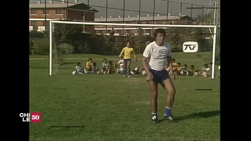 Archivo histórico: Entrenamiento con fans para el mundial España 1982