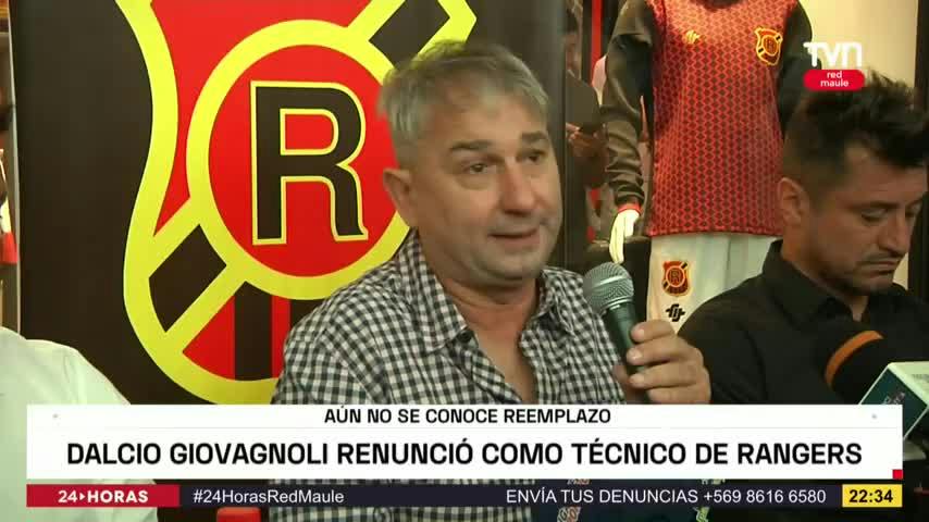 Técnico Dalcio Giovagnoli renunió a Rangers