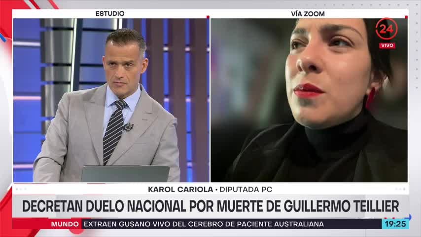 Karol Cariola y muerte de Guillermo Teillier: “En todo momento optó por la democracia”