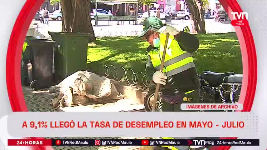 A 9,1% llegó el desempleo en mayo - julio