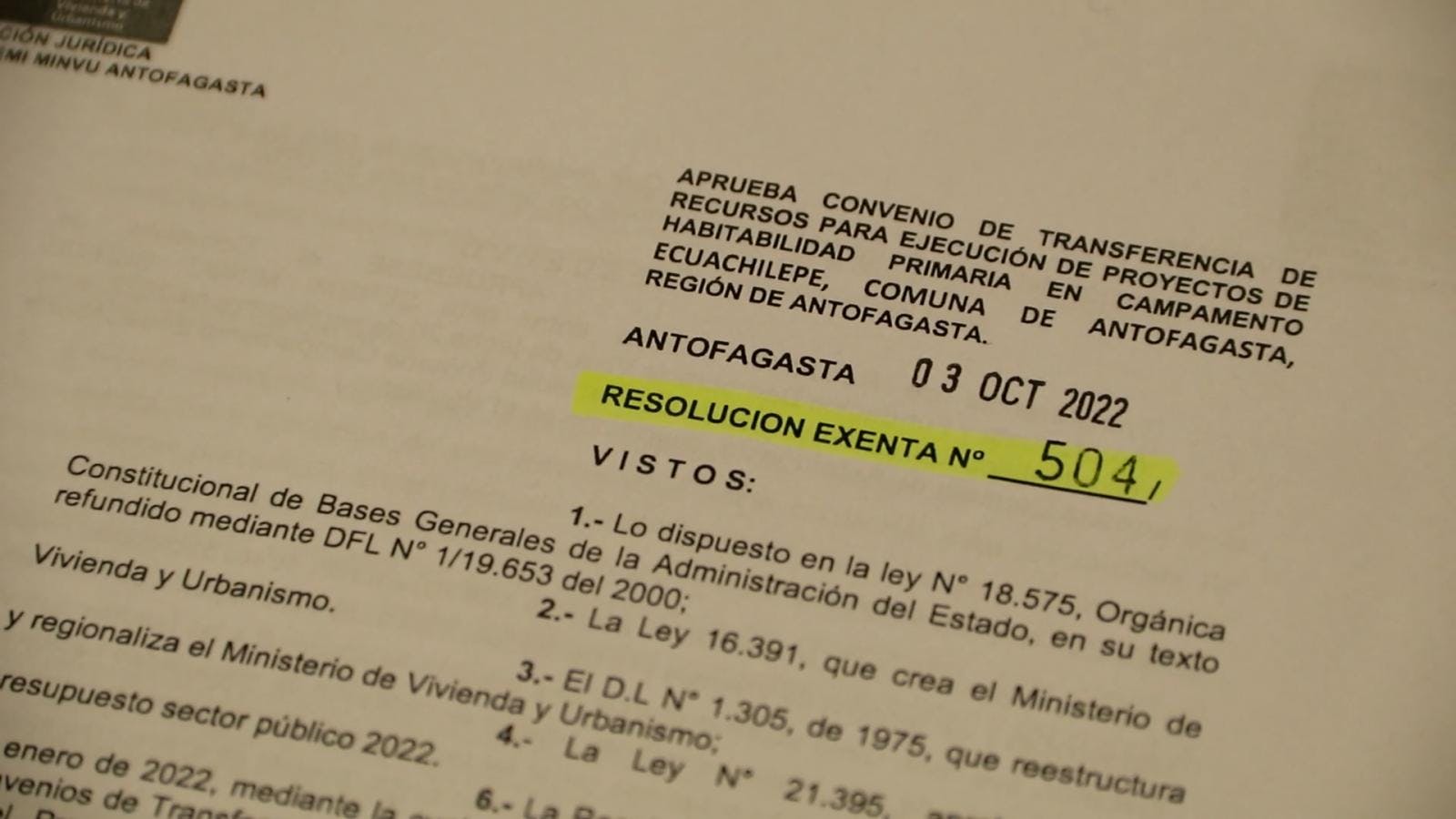 Informe caso democracia viva