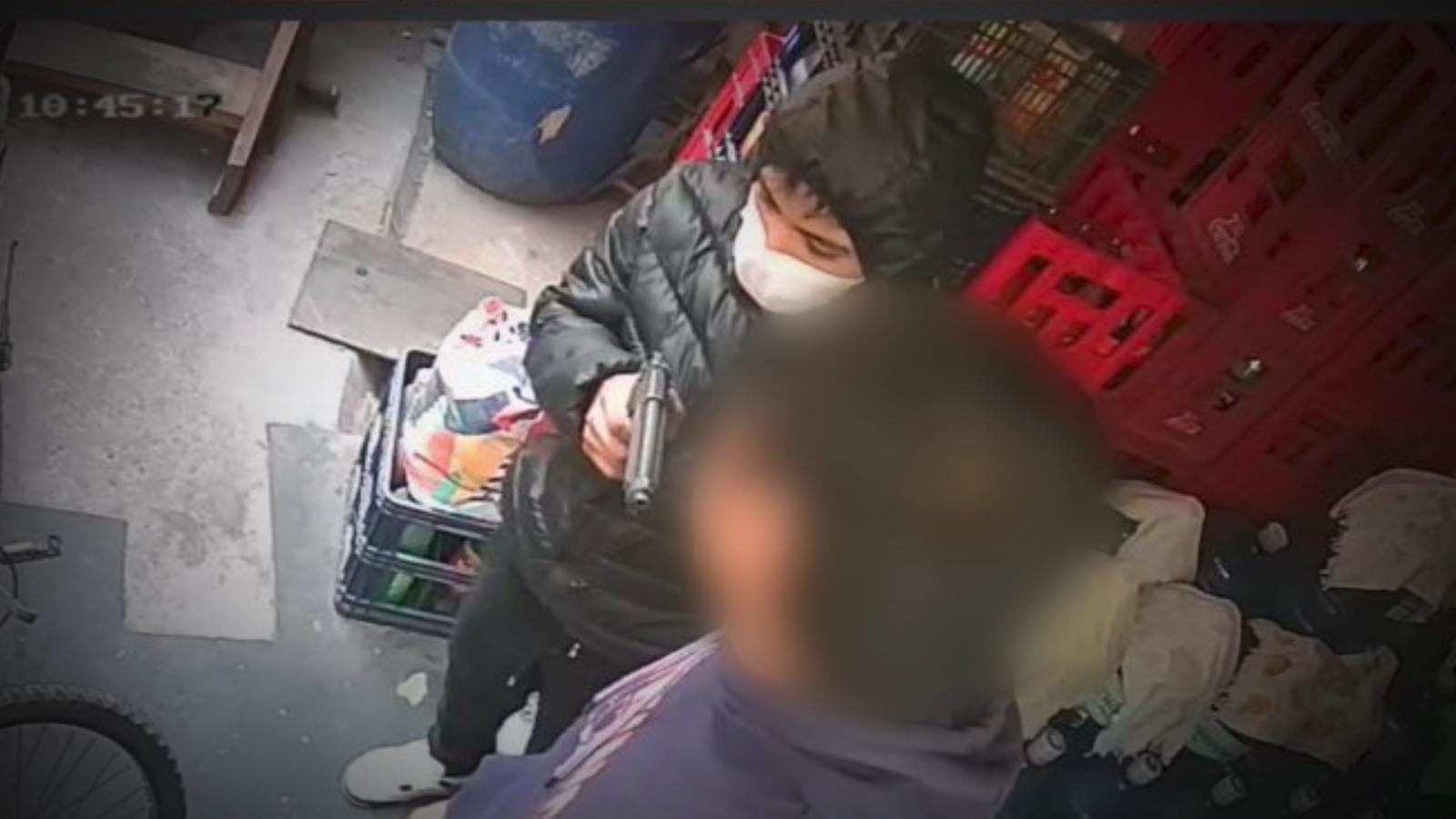 Violento robo a comerciantes en sector Coviefi