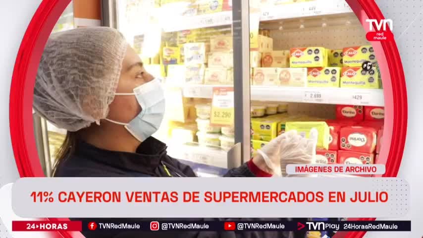 11% cayeron ventas de supermercados en julio
