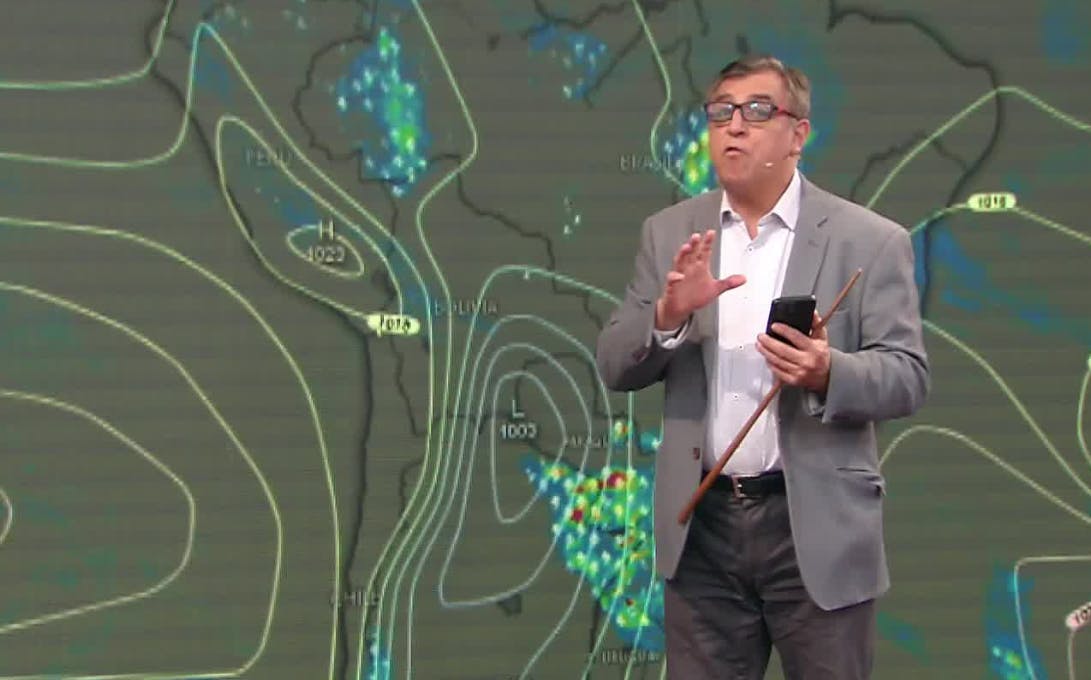 ¿A qué hora comienza la lluvia?: Iván Torres responde