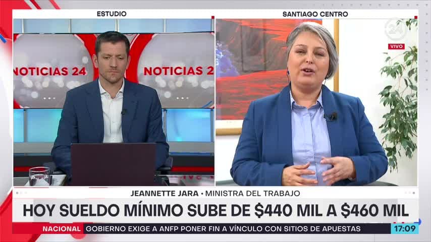 Ministra Jara: “Más que hablar de recesión tenemos que hablar de recuperación”