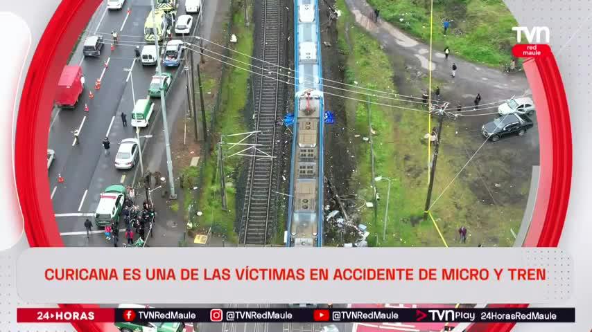 Curicana es una de las víctimas en accidente de micro y tren en el Biobío