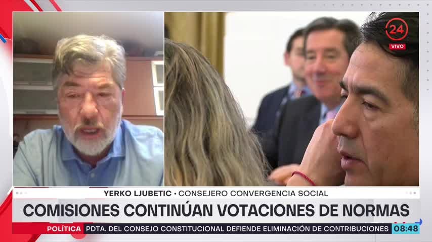 Yerko Ljubetic por trabajo del Consejo: No se asoma hasta ahora ninguna posibilidad de acuerdo