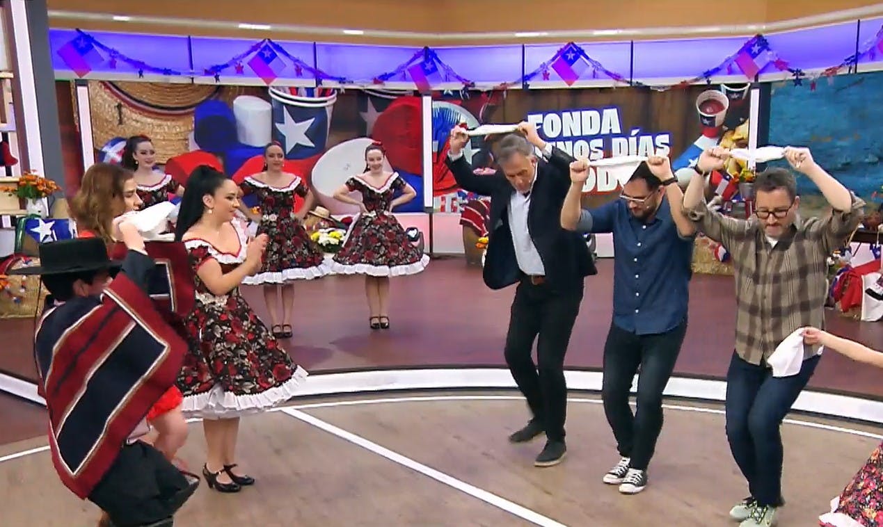 ¡Aprende sus pasos! Curso intensivo de cueca en el Buenos Días a Todos