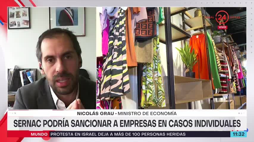 Ministro Grau y proyecto de fortalecimiento del Sernac: Genera la posibilidad de que sancione