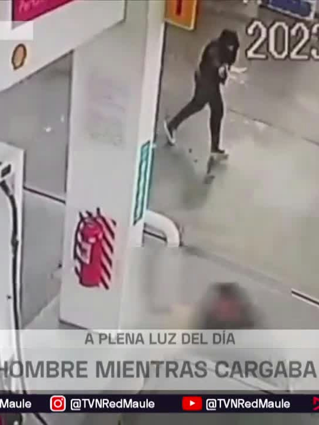 Acribillan a hombre que cargaba combustible en Curicó