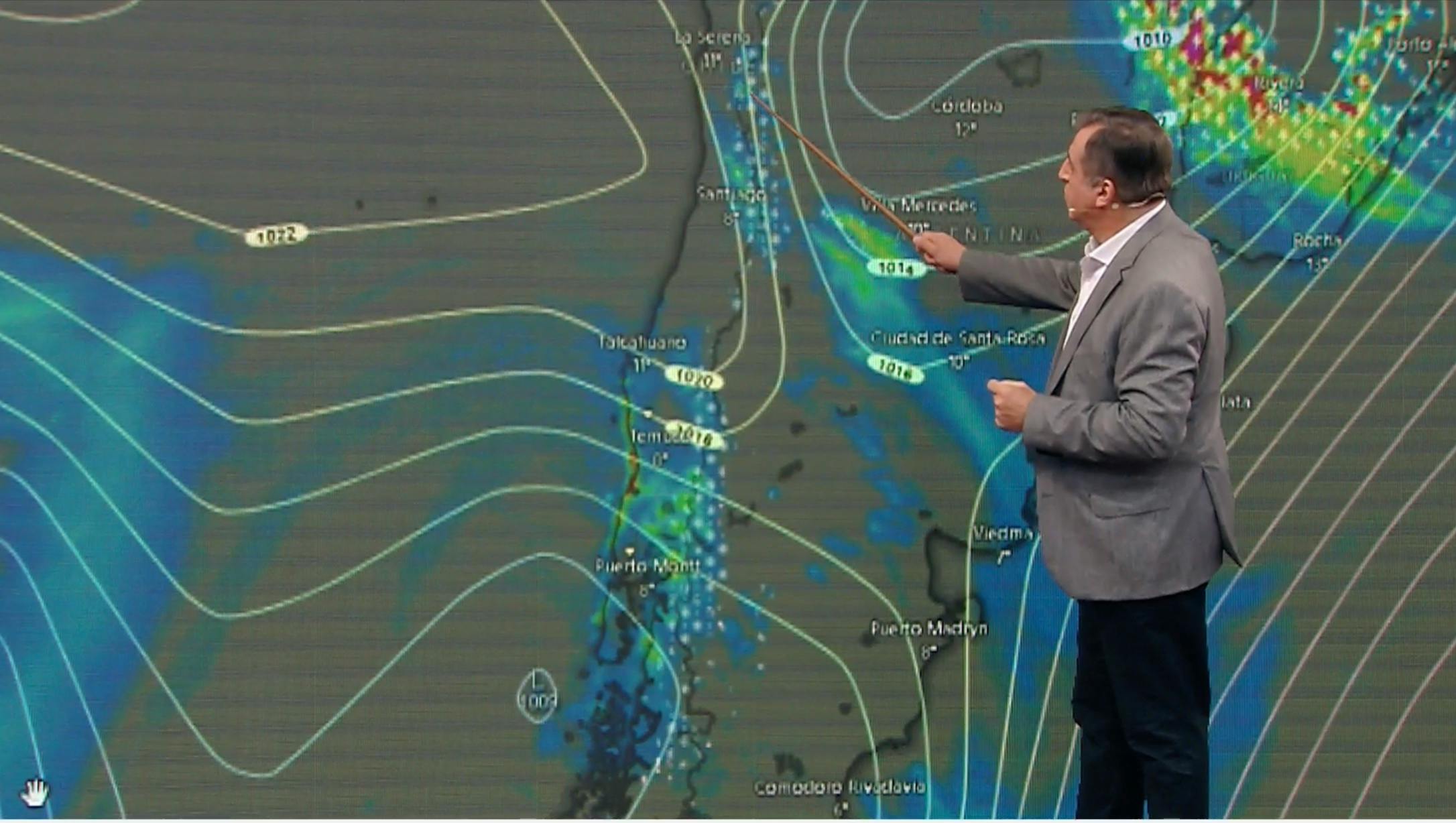 Miércoles de lluvias y se vienen más para el fin de semana