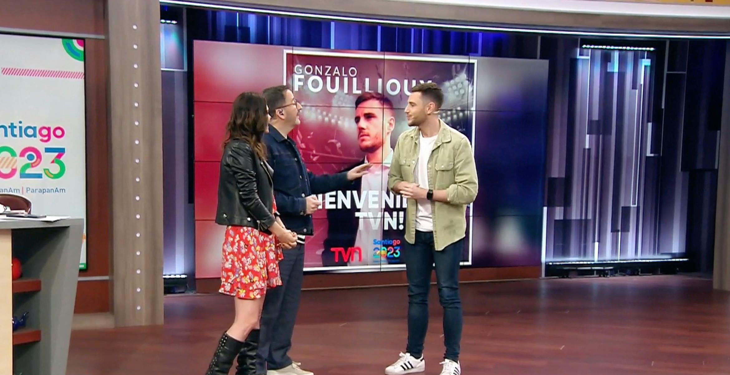 Compañero nuevo en TVN: ¡Hola Gonzalo Fouillioux!