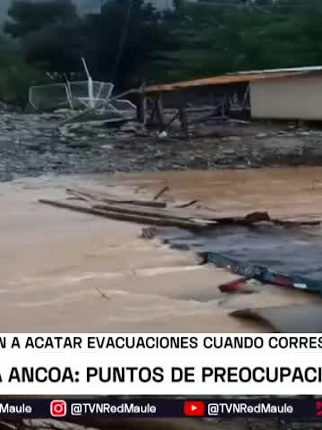 Licantén y Vega Ancoa preocupan ante llegada de más lluvia