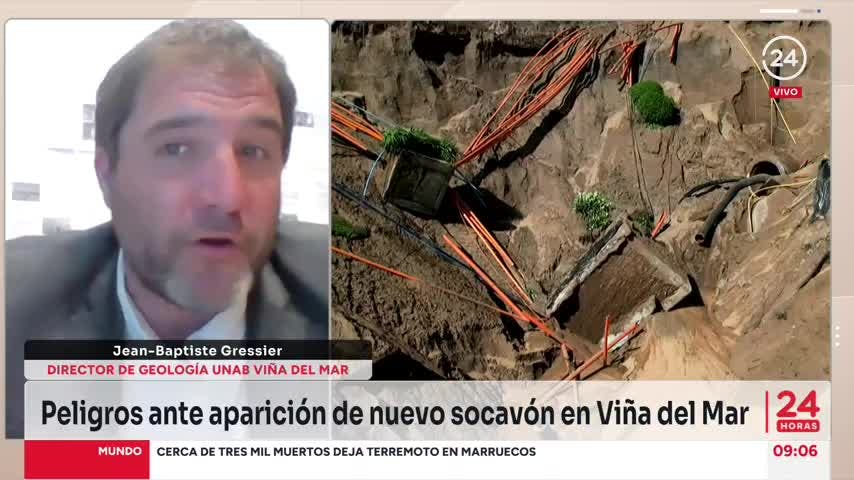 Geológo y socavones en Reñaca: Va a empeorar, la pregunta es si empeorará un poco o mucho