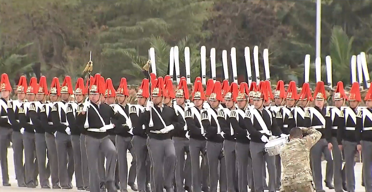 Con más de 7.700 uniformados: Así es el ensayo de la gran Parada Militar 2023