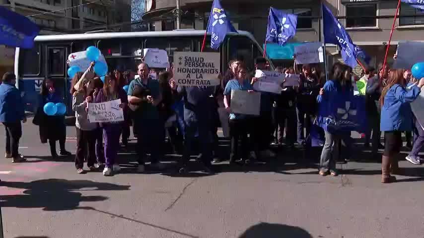 Marcha Fenpruss por puestos del Covid
