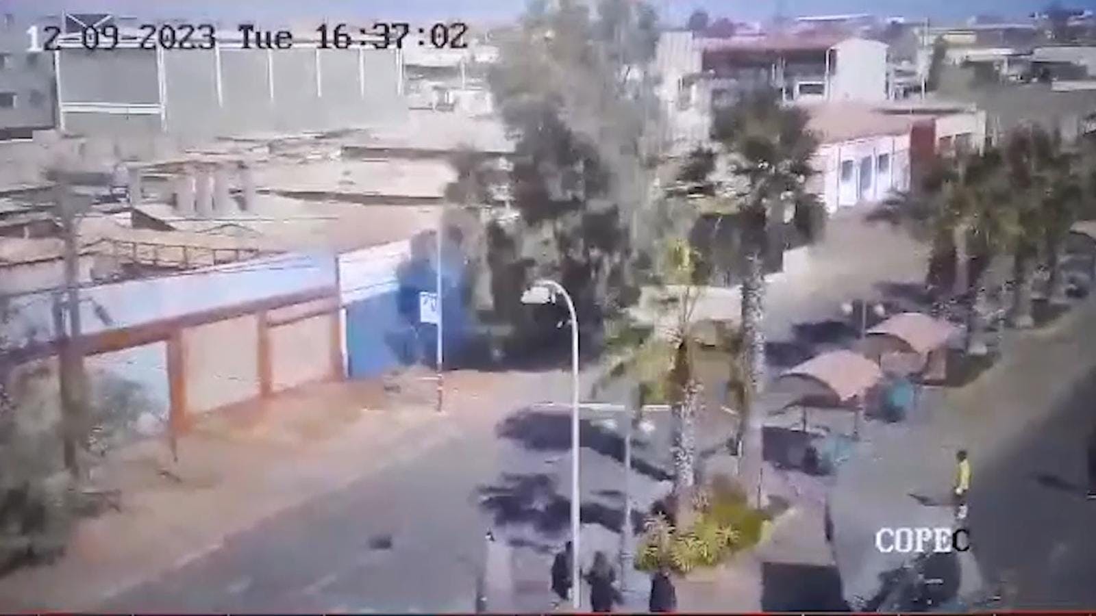 Fuertes vientos se registraron en la zona costera de la región