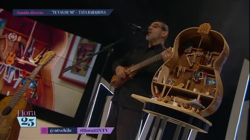 Tocata Hora 25: Disfruta de la música del cantautor Tata Barahona