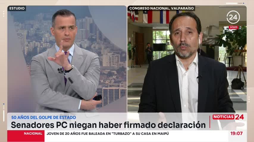 Senador Núñez y dichos de Ortega: “Ofende a Boric, al gobierno y también al PC”