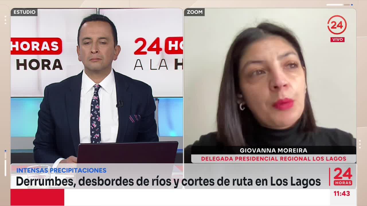 Delegada presidencial de Los Lagos se refiere a los daños tras precipitaciones