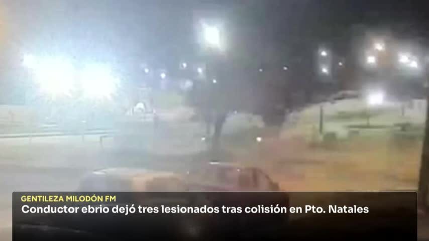 Colisión en Puerto Natales
