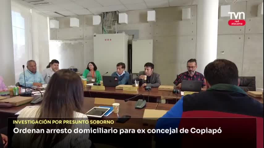 Ordenan arresto domiciliario para ex concejal de Copiapó