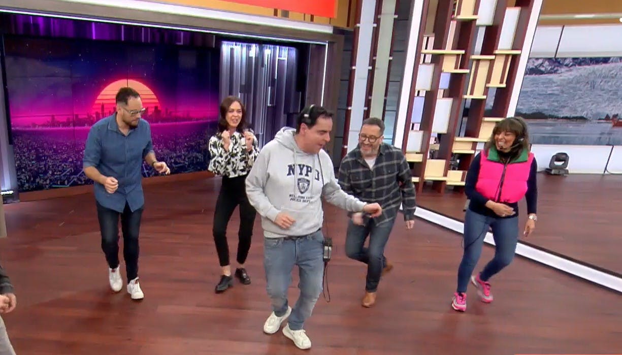¡Es viernes de baile en el Buenos Días a Todos